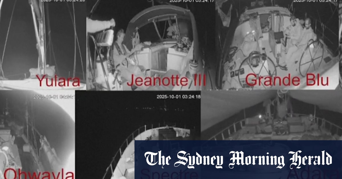 Israel-Aid Flotilla: Australian Activists Face Interception | Latest Updates