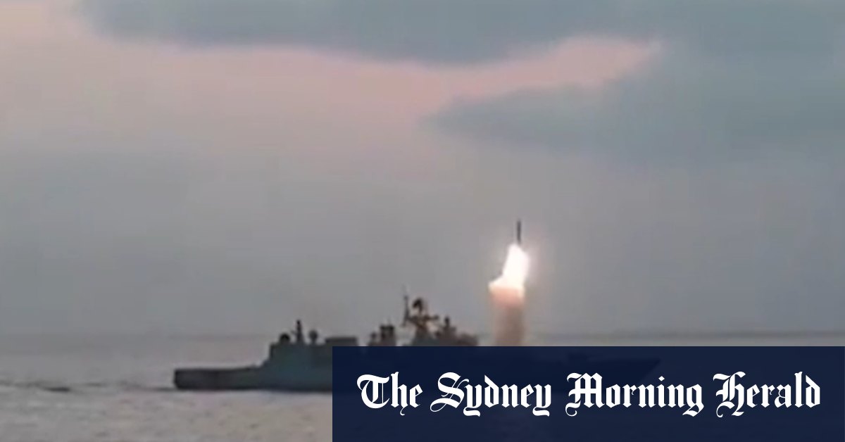 Indian navy holds missile drills as tensions with Pakistan rise