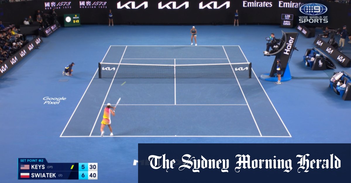 Video: Australian Open Highlights: Madison Keys v Iga Swiatek