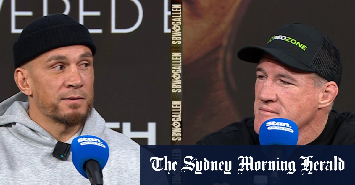 Video: 'You're a hypocrite': Gal sprays SBW ahead of fight