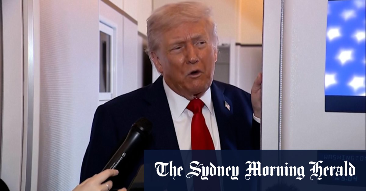 'Everybody is happy' – Trump