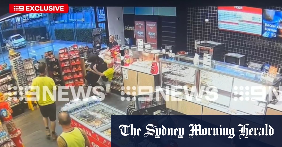 Tradie takes down man during alleged attempted armed robbery