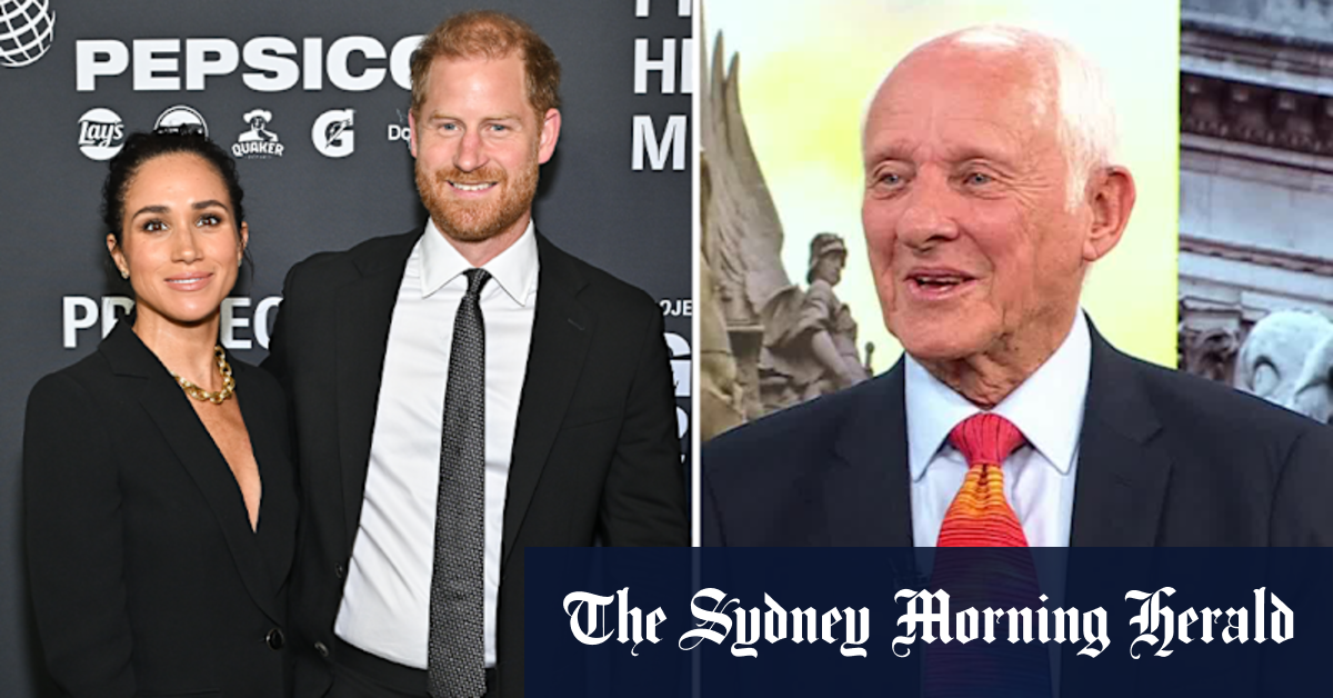 Harry and Meghan named ‘Humanitarians of the Year’