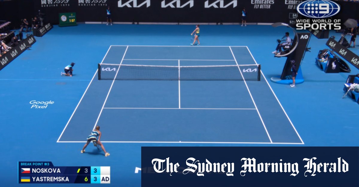 Video Australian Open Highlights Linda Noskova v Dayana Yastremska