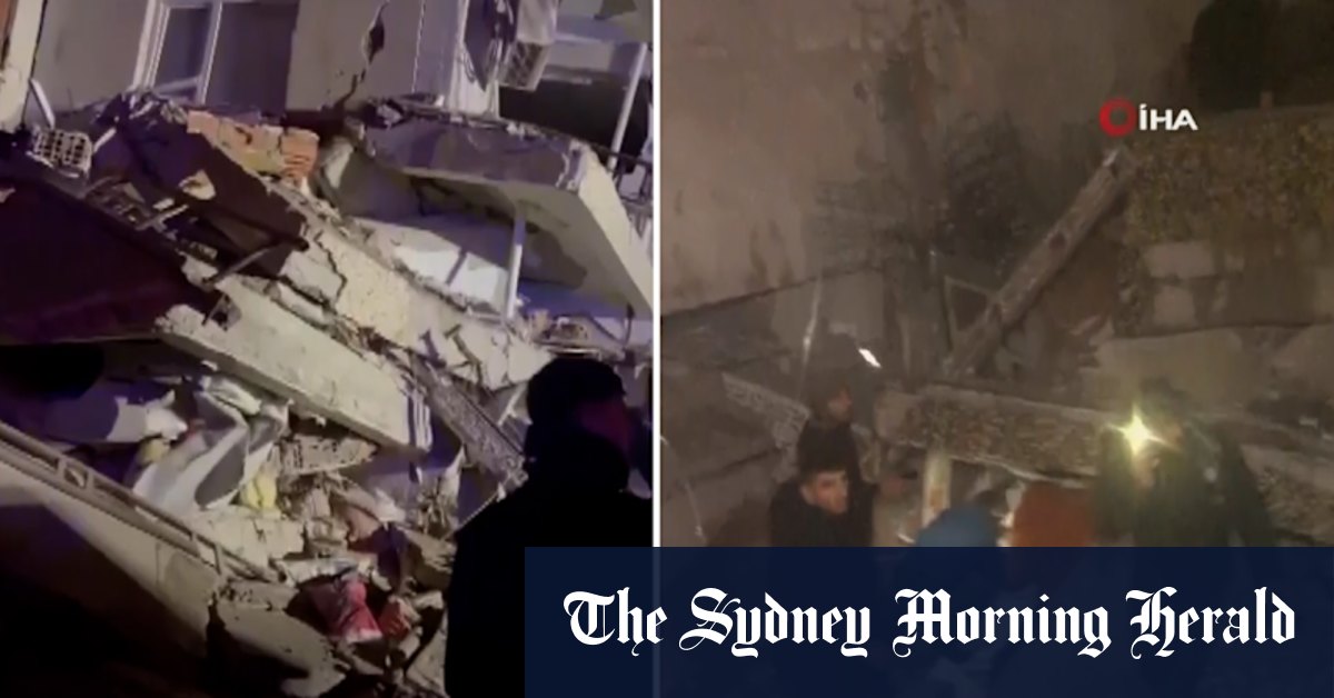 Massive earthquake collapses buildings in Turkey – Robert