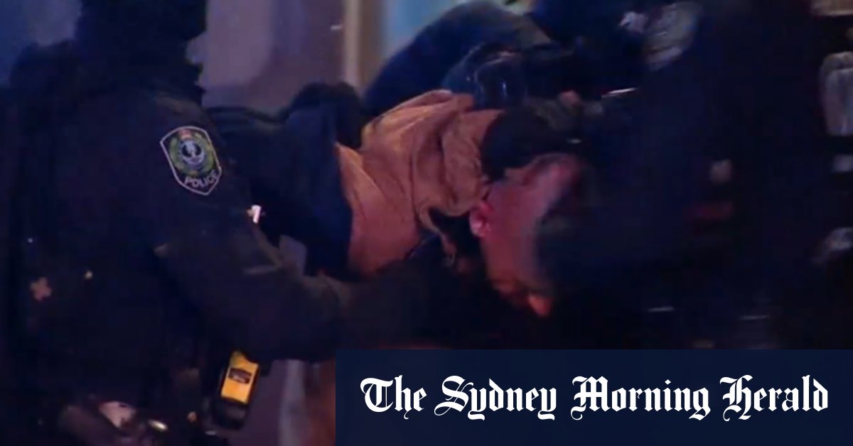 Man arrested over strip club stand-off with police