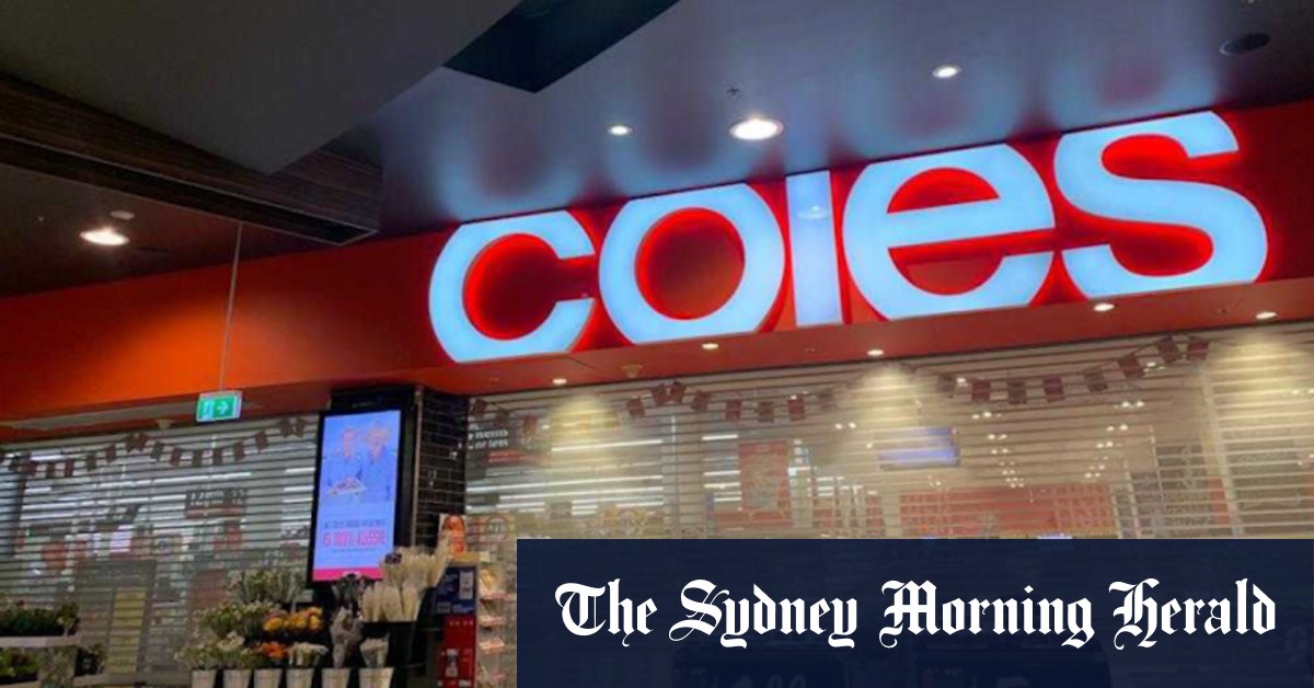 Video Registers down at Coles supermarkets