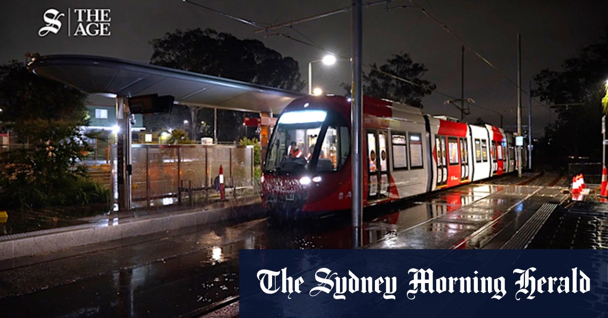 Video: Testing begins on Parramatta light rail