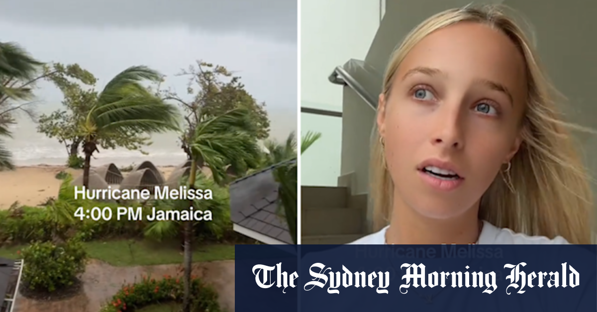 Influencer shares update from Jamaica as Hurricane Melissa hits