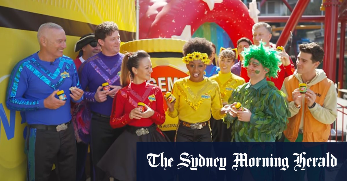 Vegemite teams up with The Wiggles for a remix of the iconic jingle