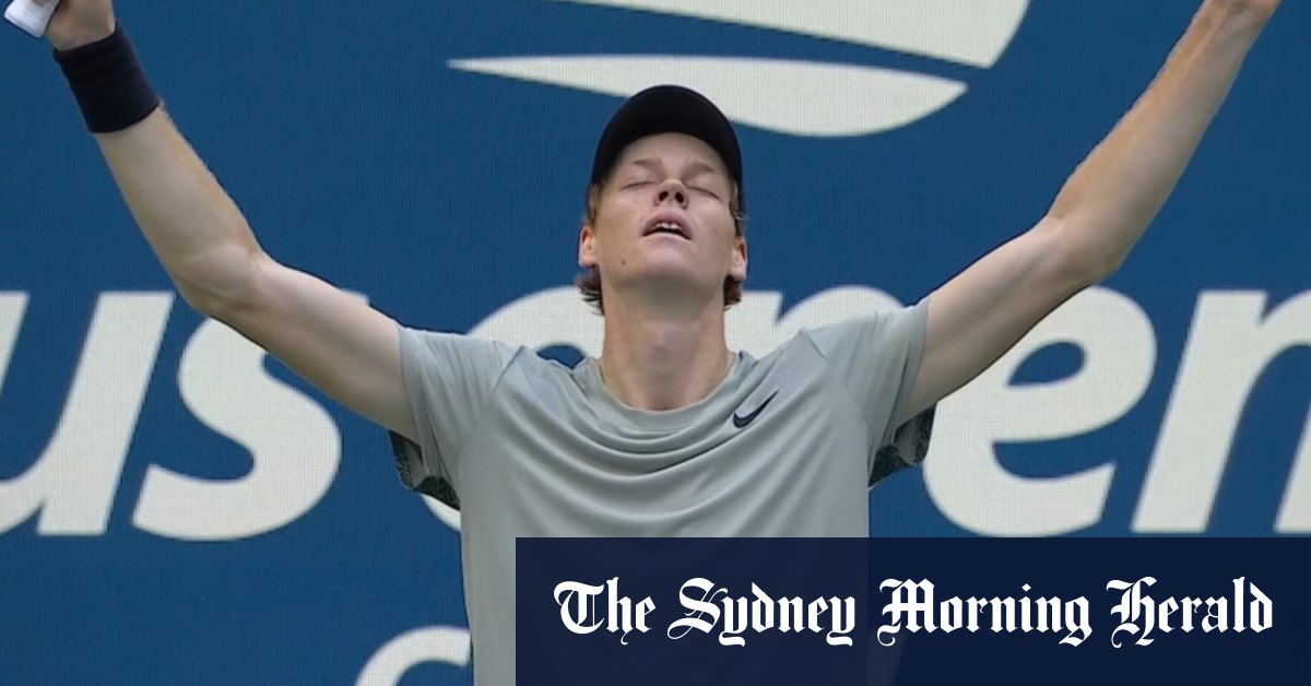 Video Sinner wins 2024 US Open men's title