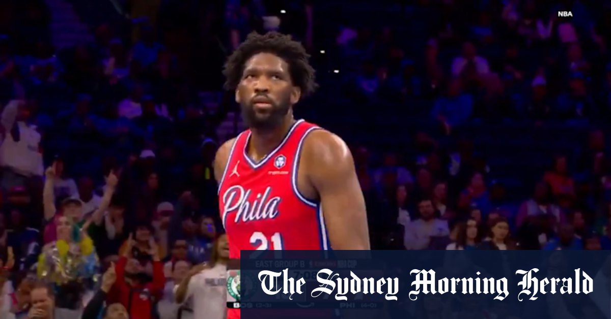 Embiid’s celebration that led to k fine