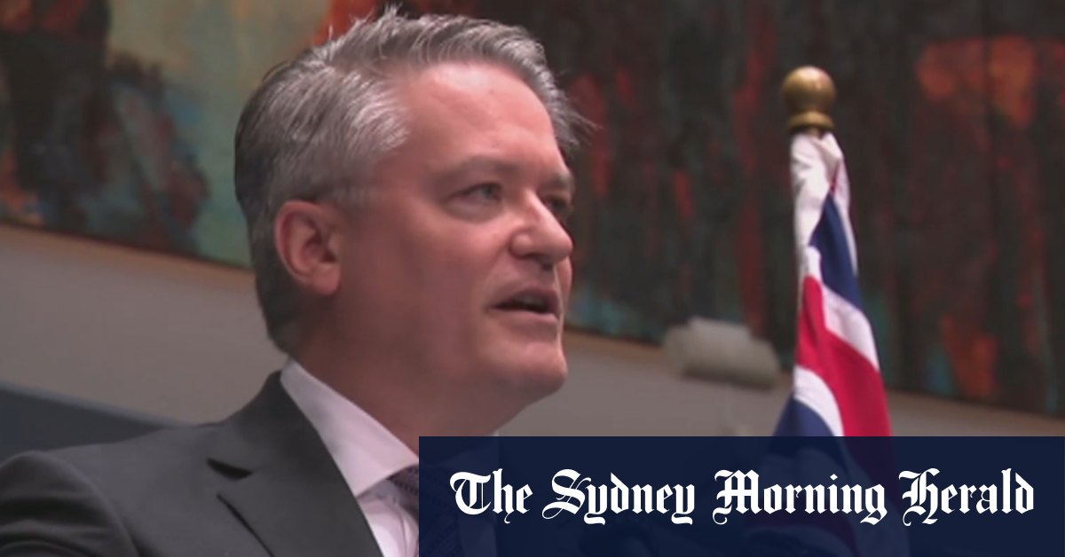 Video: Former finance minister Mathias Cormann elected ...
