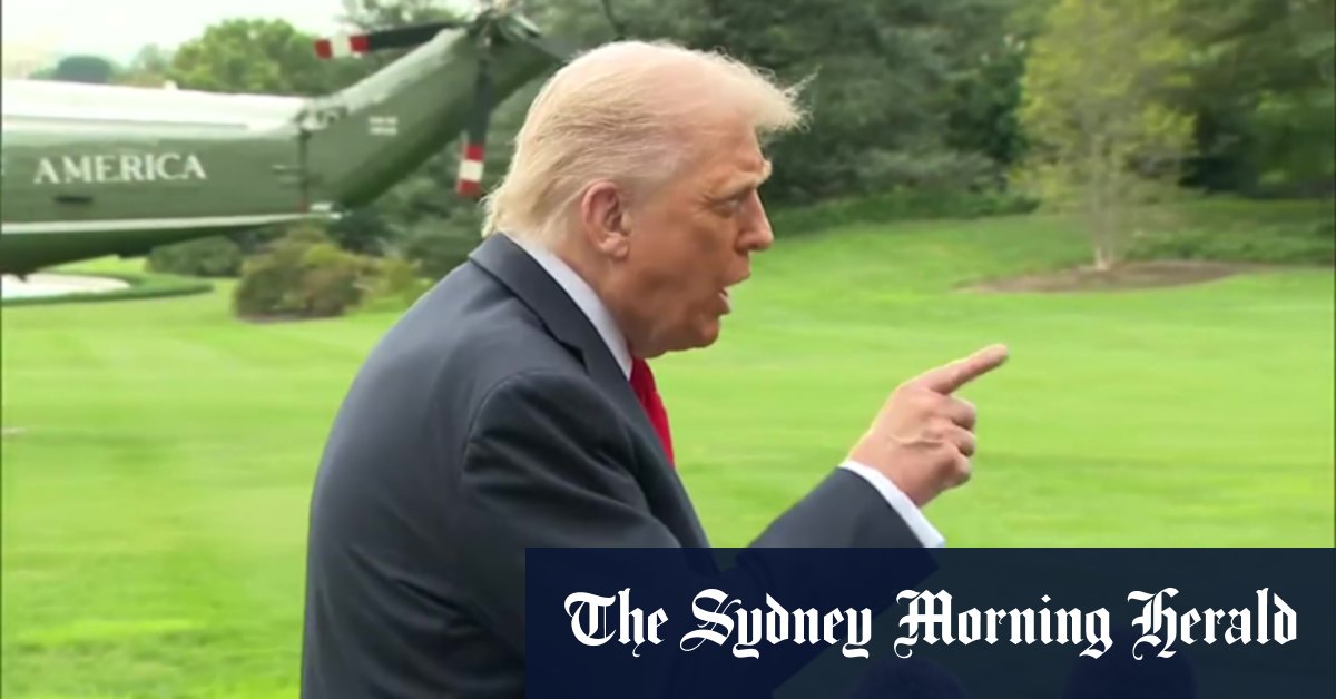 Trump clashes with ABC reporter: ‘You’re hurting Australia’: