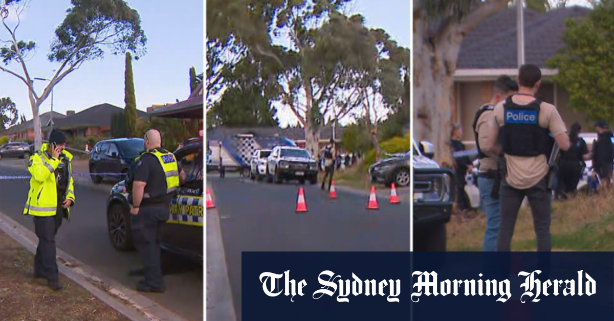 Video: Man shot by police after alleged domestic violence stabbing in