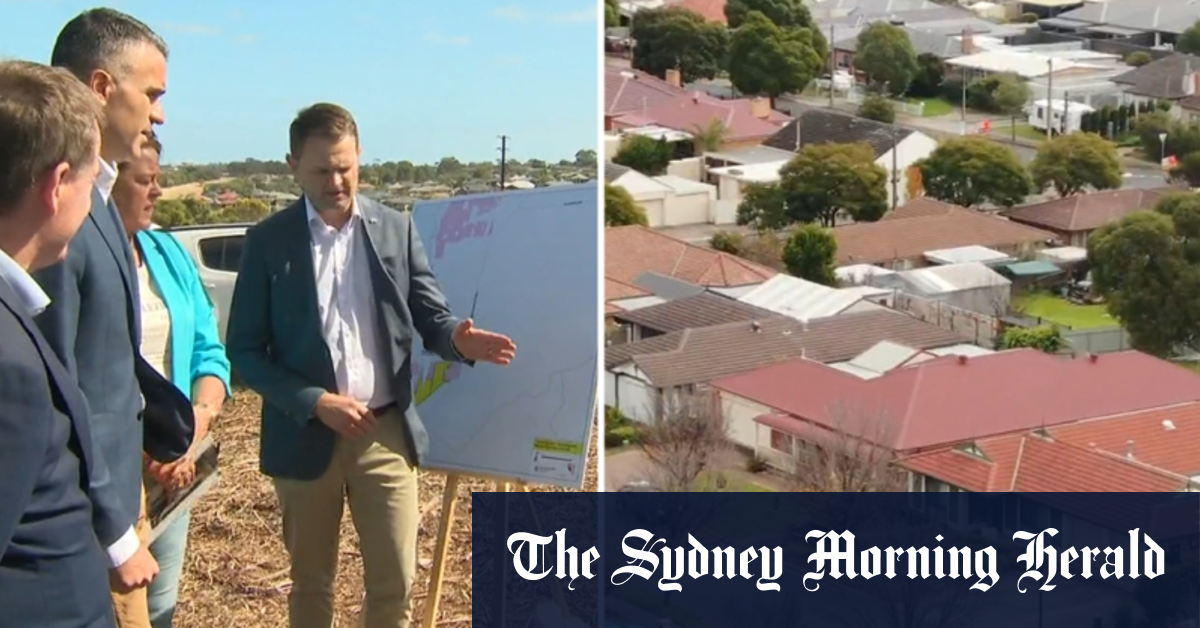 Video New plan unveiled to ease housing crisis in Adelaide