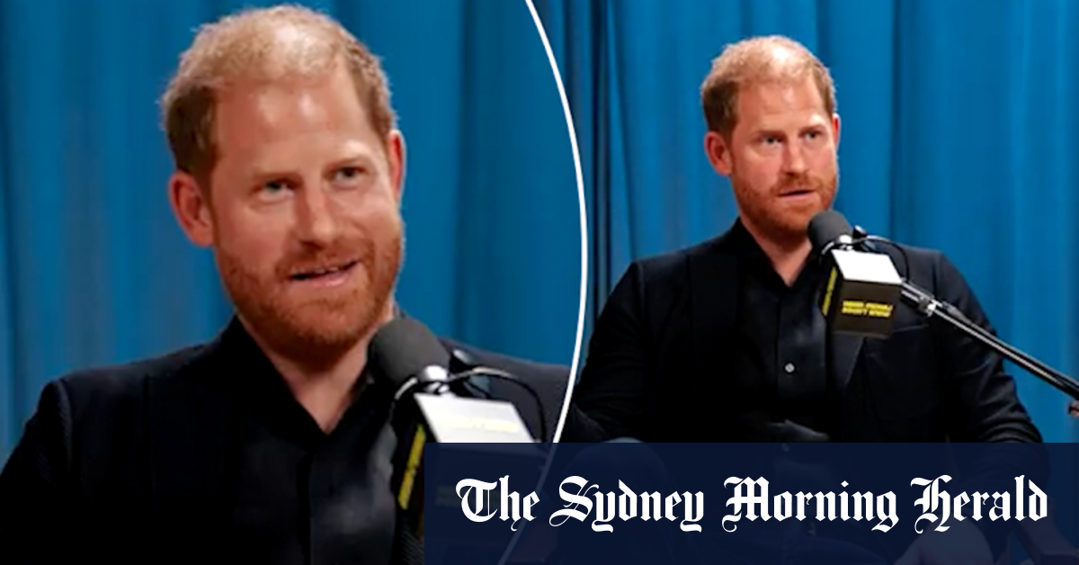 Prince Harry joins podcast