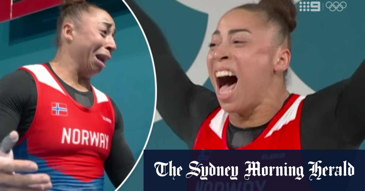 Weightlifter doesn't realise she's won Olympic gold