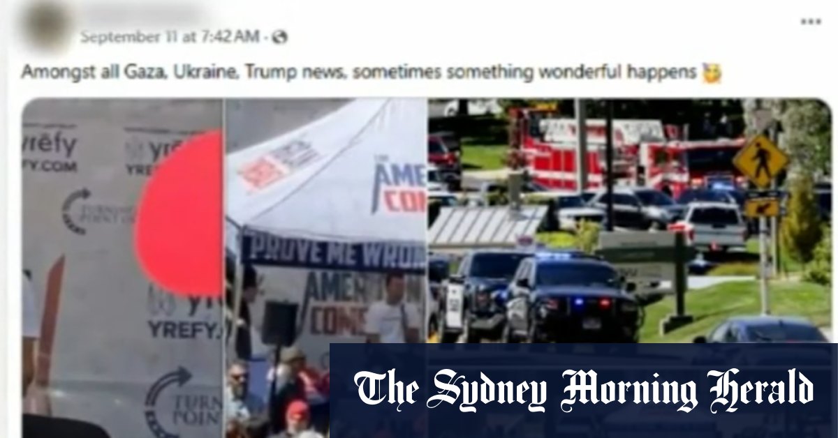 SA Police investigates employee’s posts allegedly celebrating Kirk assassination