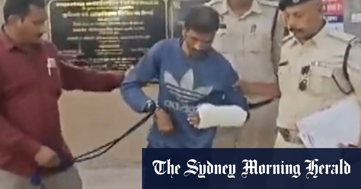 Man paraded by police over cricketer claims