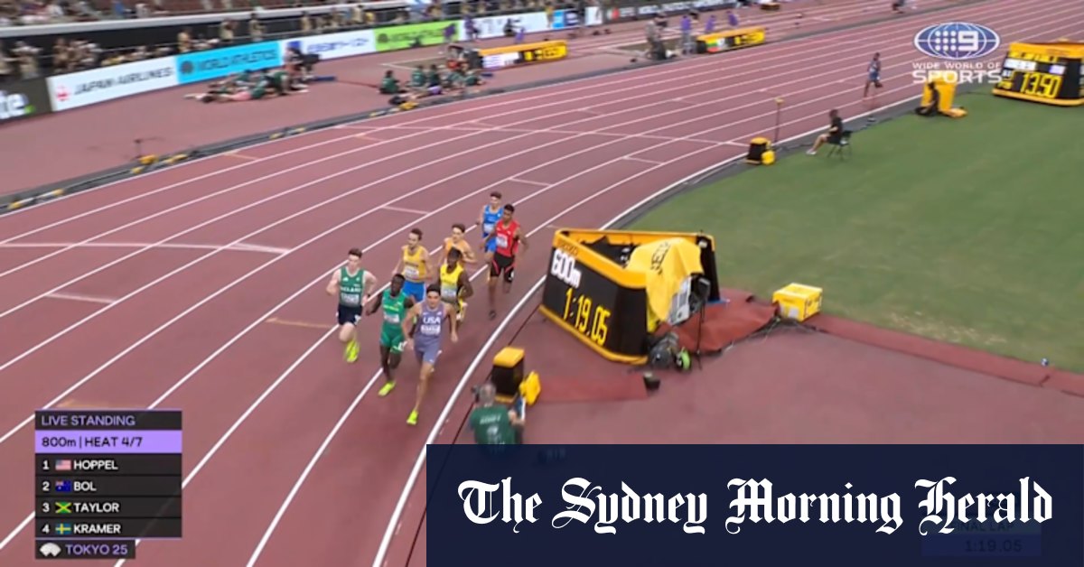 Bol edged out late in heat