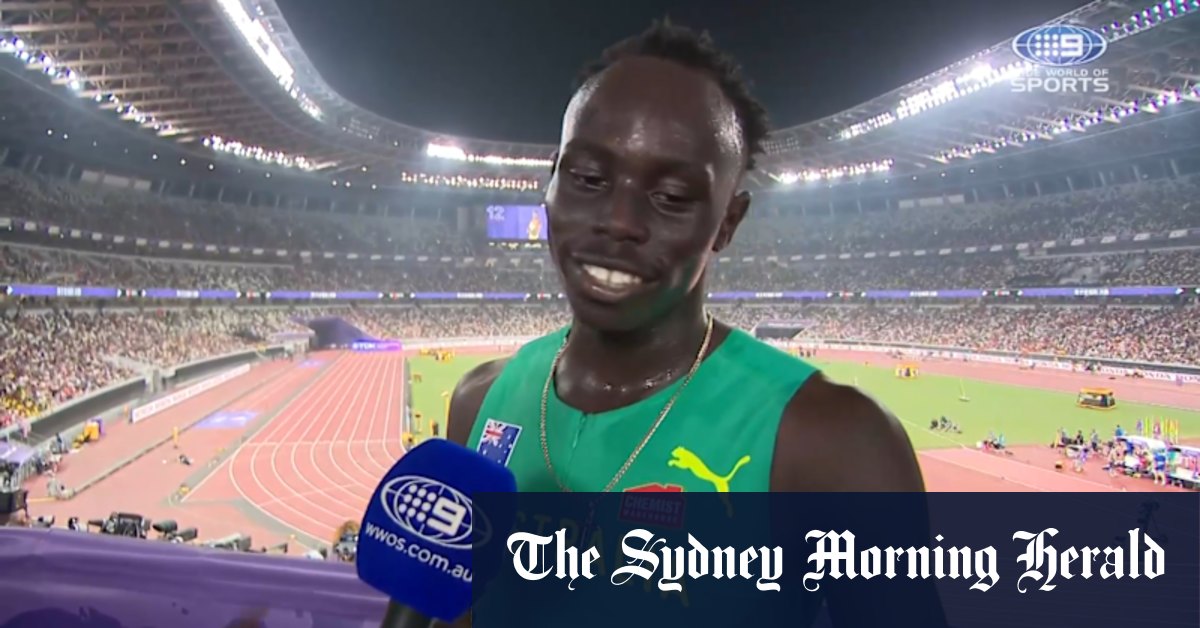 Gout reacts after 200m heat