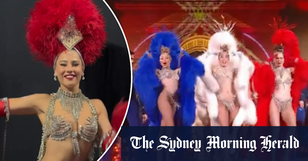 Aussie showgirl on life as a Moulin Rouge dancer