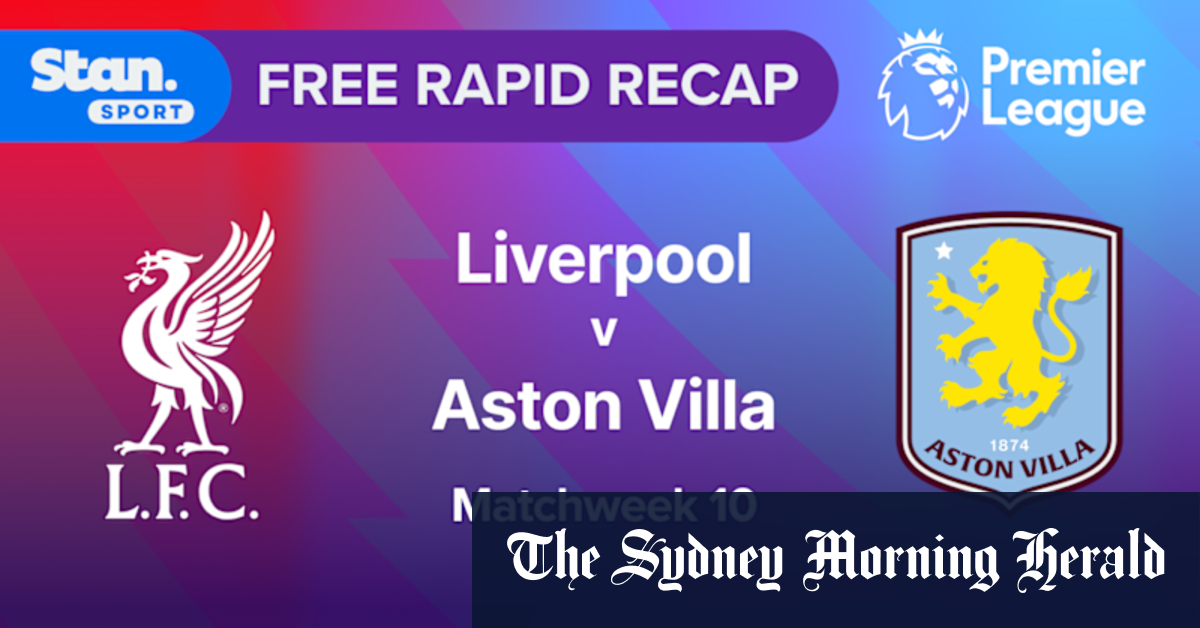 Rapid Recap MW10: Liverpool vs Aston Villa