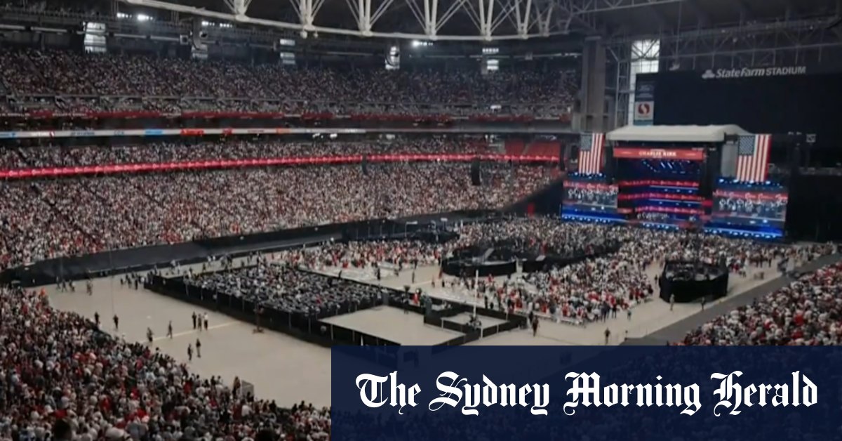 Tens of thousands of Americans attend Charlie Kirk funeral