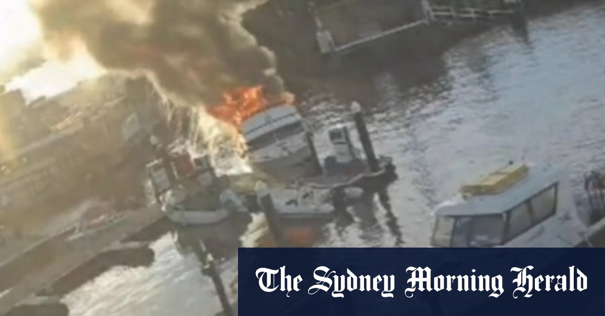 Video Multiple injured in shocking boat explosion