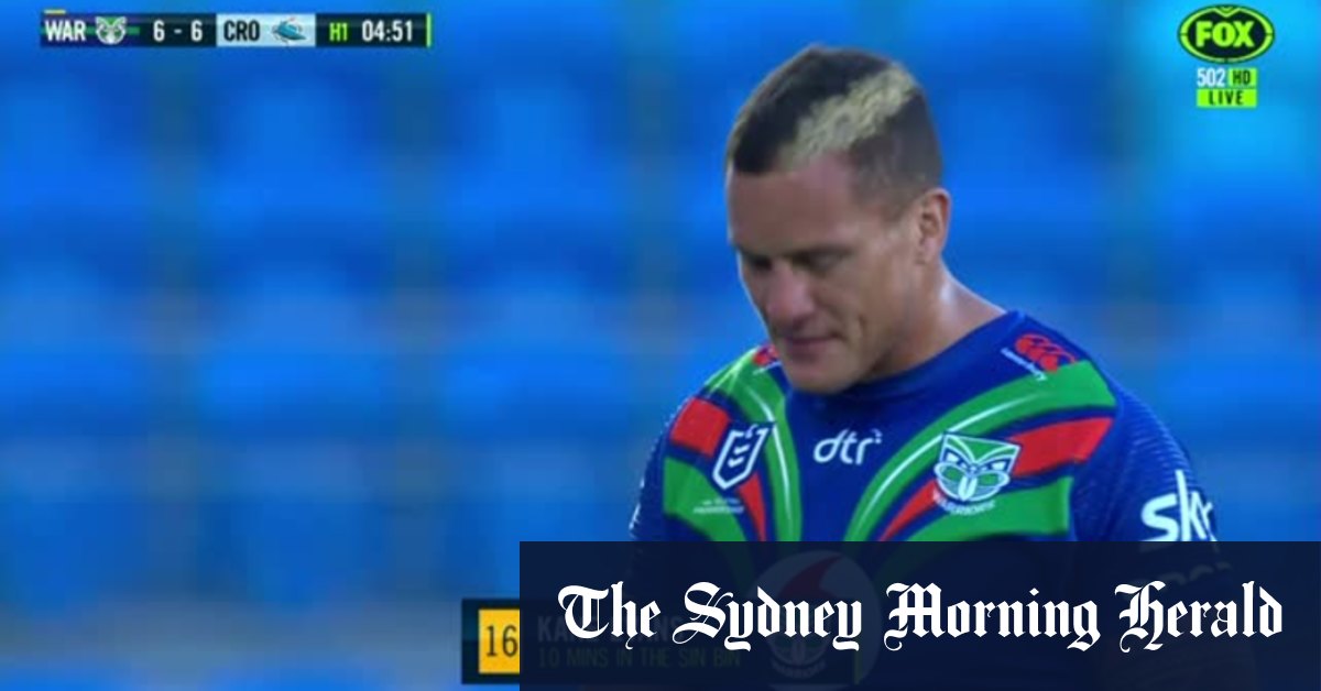 Video: Warriors win despite Kane Evans being sin-binned twice