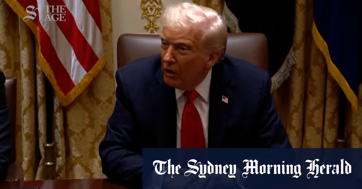 Video: Trump scolds Australian reporter