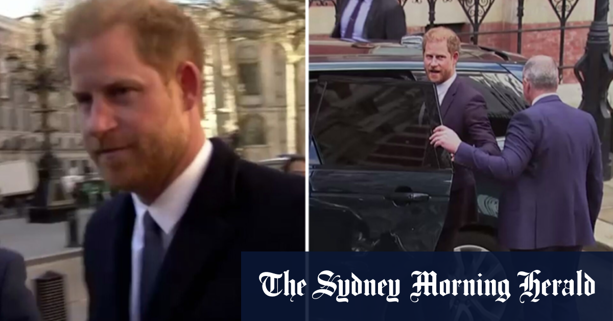 Prince Harry makes surprise return to London