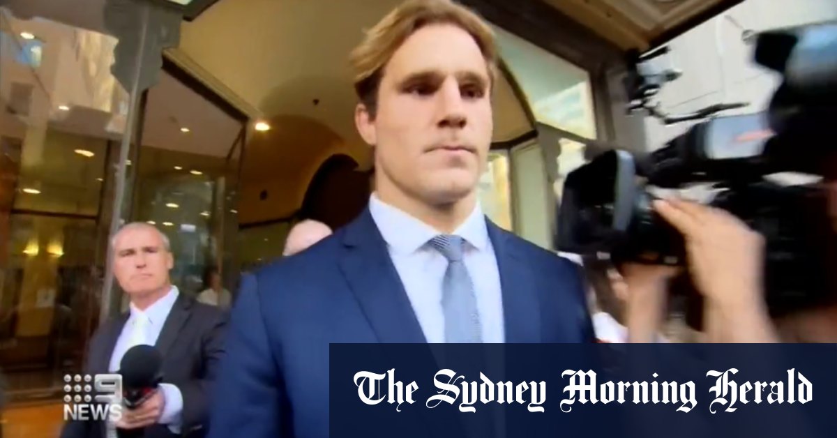 Video: Jack De Belin and Callan Sinclair not guilty on one ...