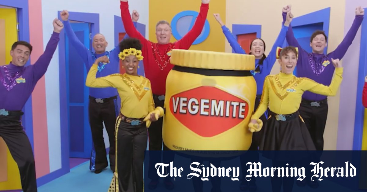 The Wiggles team up with Aussie icon Vegemite