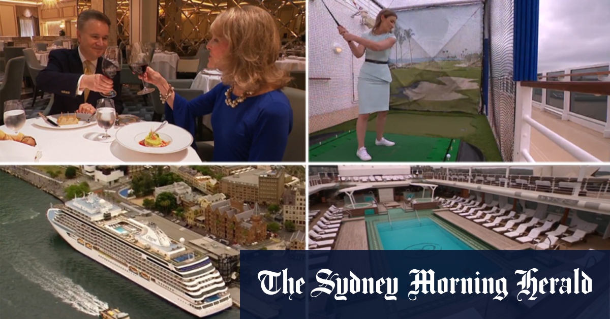 Most luxurious cruise ship ever built docks in Sydney Flipboard
