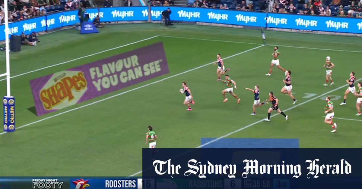 Watson scores in 100th Roosters game