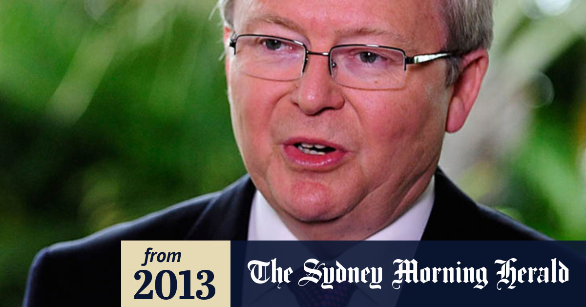 Video: LIVE: Kevin Rudd fronts the media