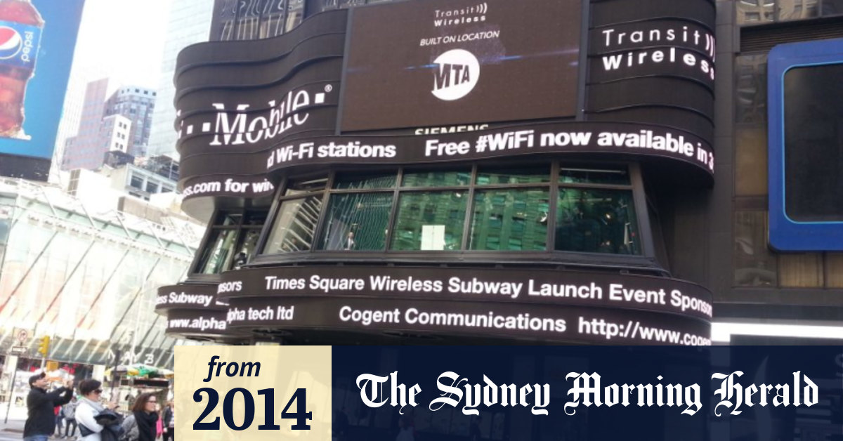 Australian Wi Fi Powers New York Commute