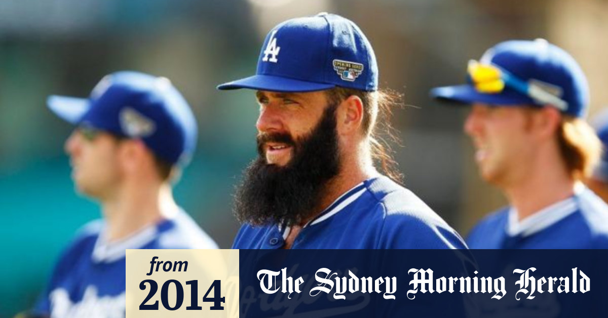 Fear the beard: LA Dodgers relief pitcher Brian Wilson a closet cricket fan