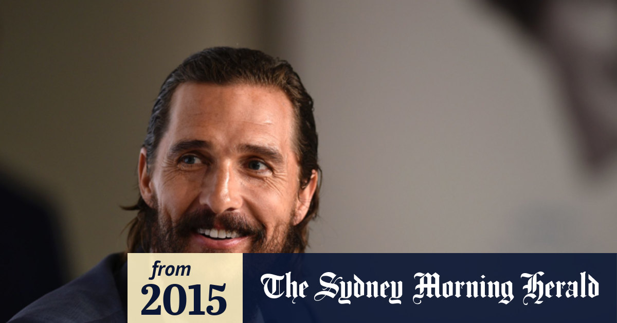 Matthew McConaughey uses his Dazed and Confused character for graduation address