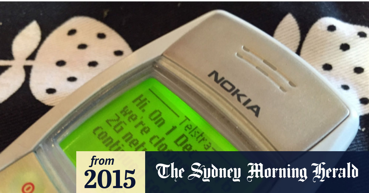 telstra 2g nana phones living on borrowed time
