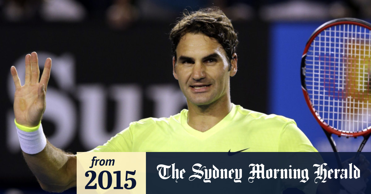Australian Open 2015 Roger Federer Andy Murray Rafael Nadal Through In Straight Sets