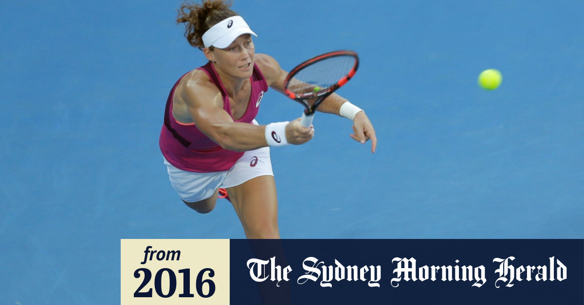 Samantha Stosur Climbs To No 26 Daria Gavrilova Drops In Wta Rankings