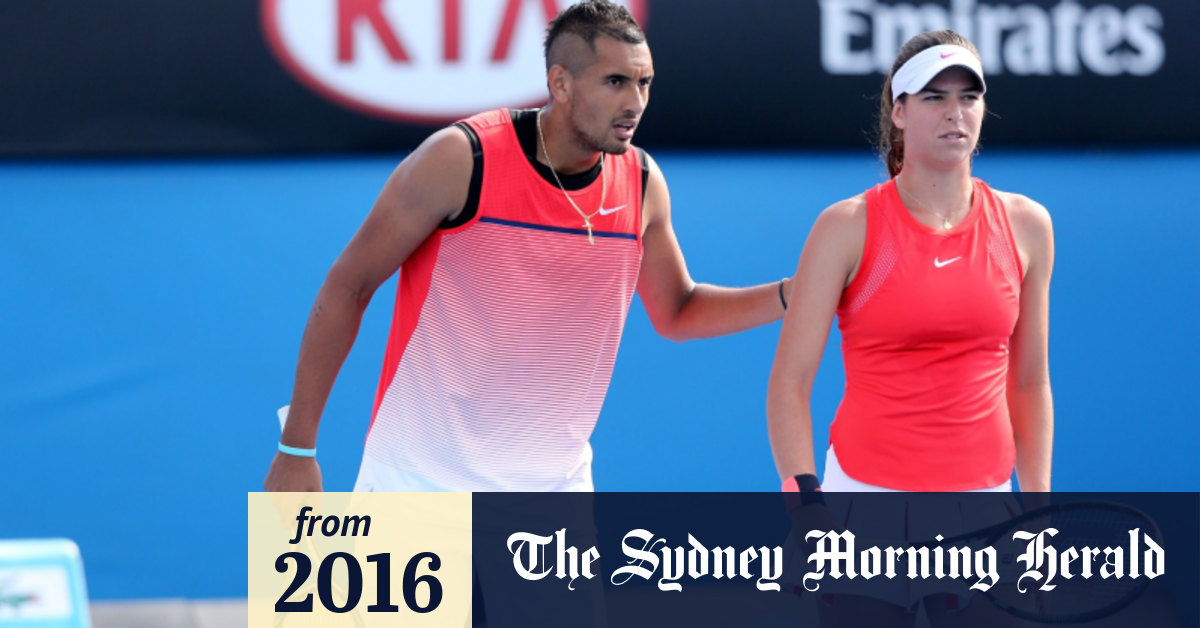 Nick Kyrgios and Ajla Tomljanovic spotted kissing at ...
