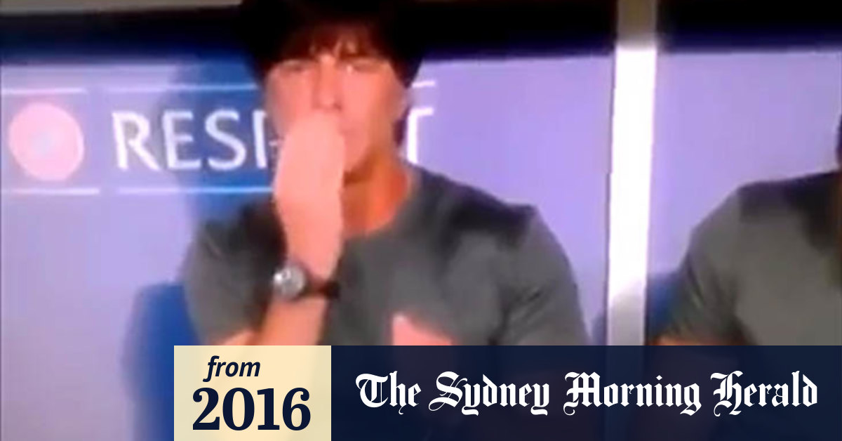Video: Euro 2016: Joachim Loew's 'scratch and sniff'