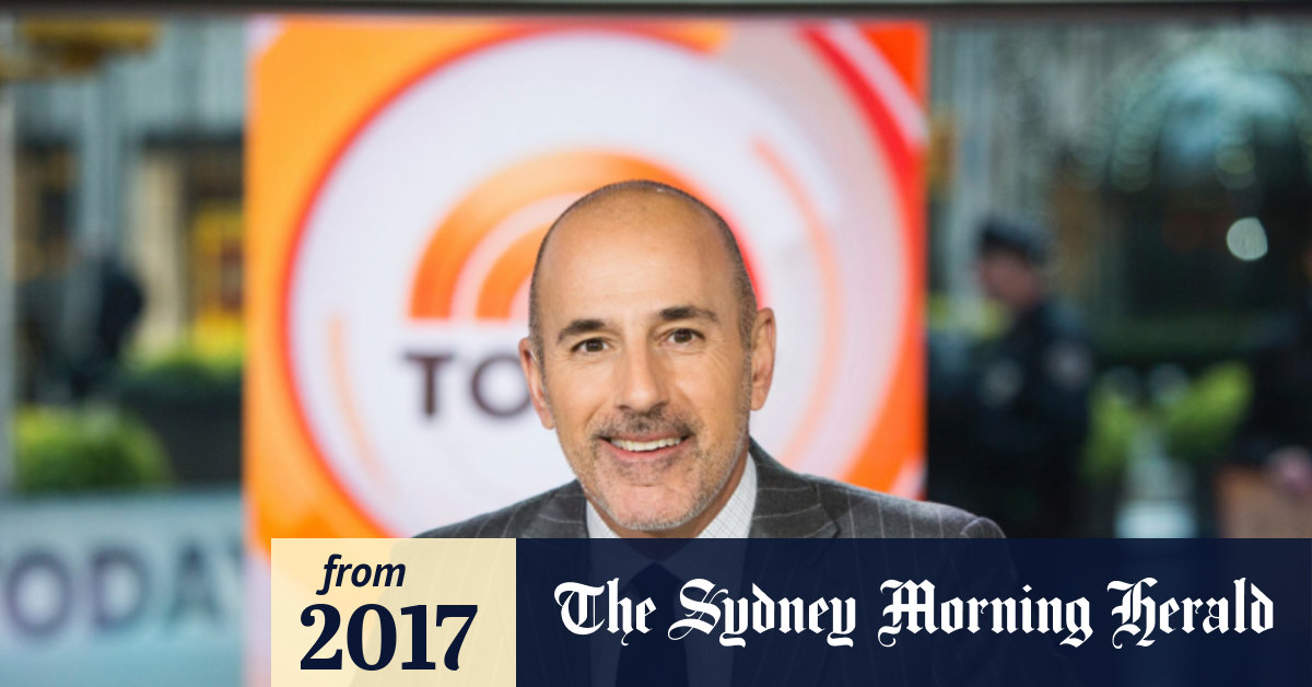These Awkward Matt Lauer Moments Are Resurfacing After His Firing