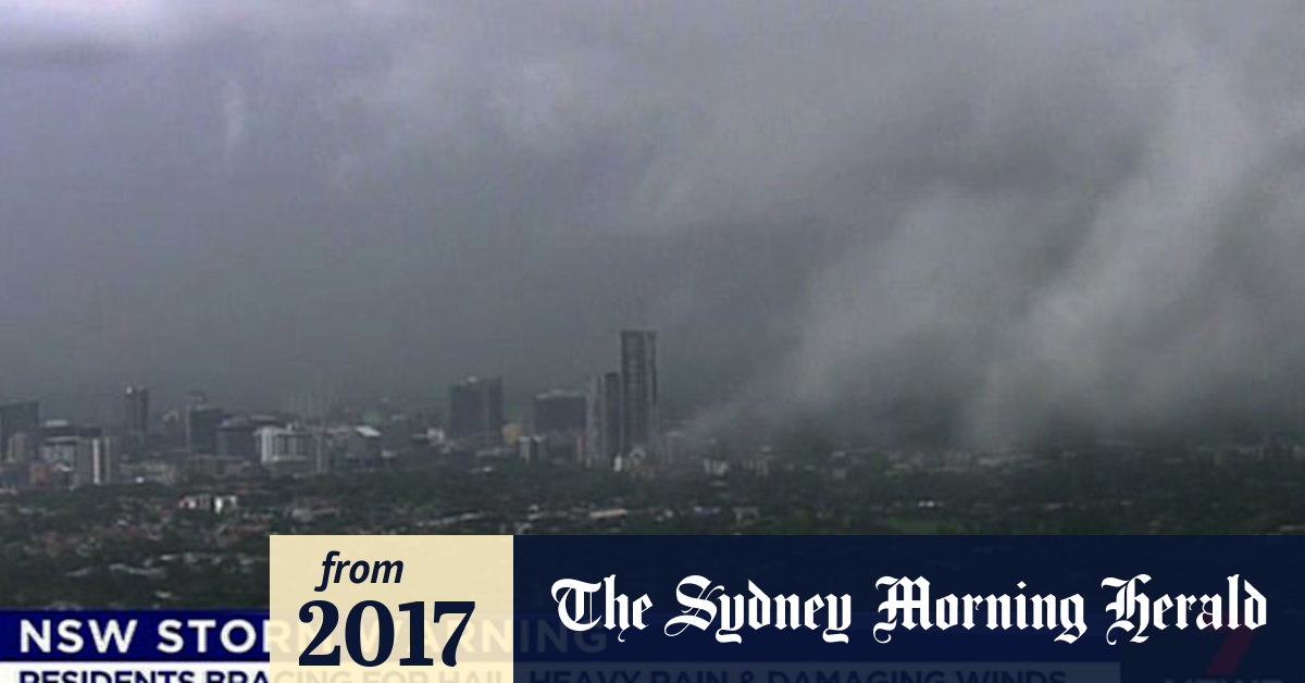Video: Severe thunderstorm warning issued for NSW