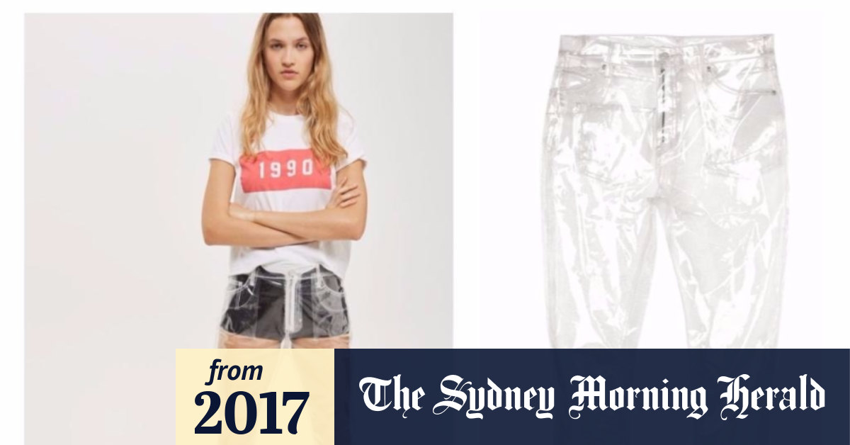 An open letter to Topshop about its clear plastic jeans