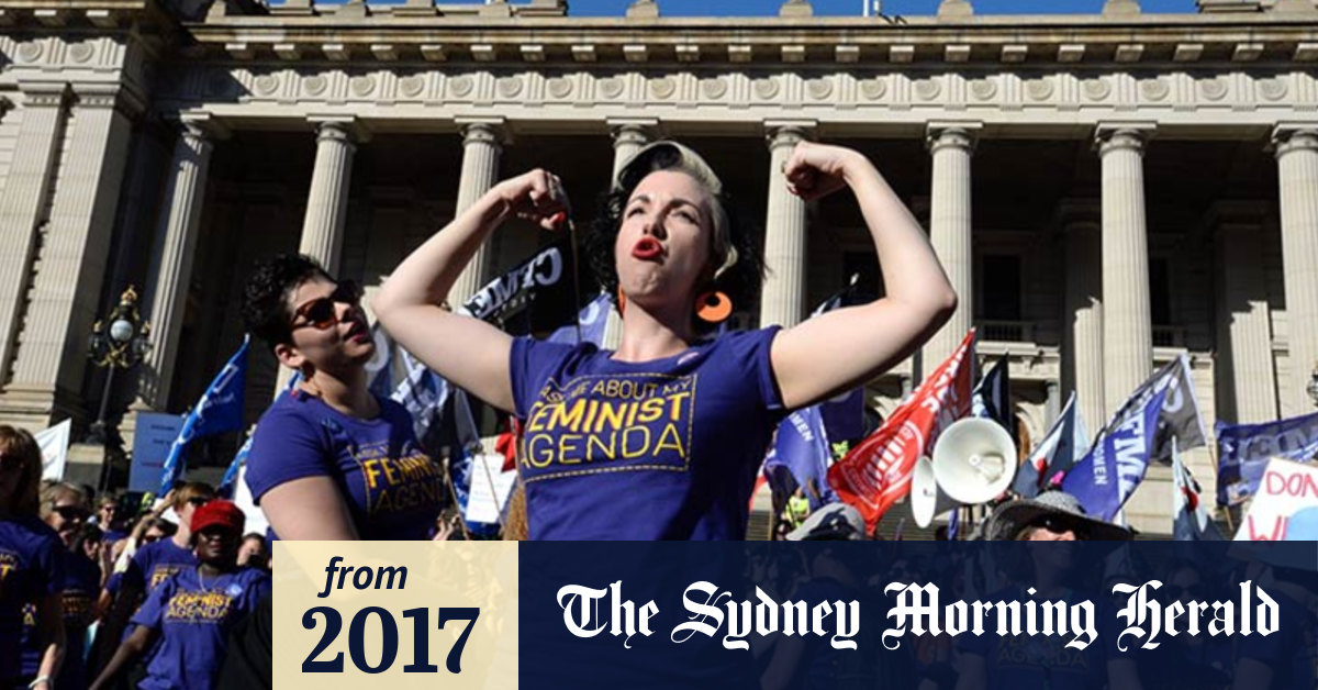 Video: Women take to the streets of Melbourne